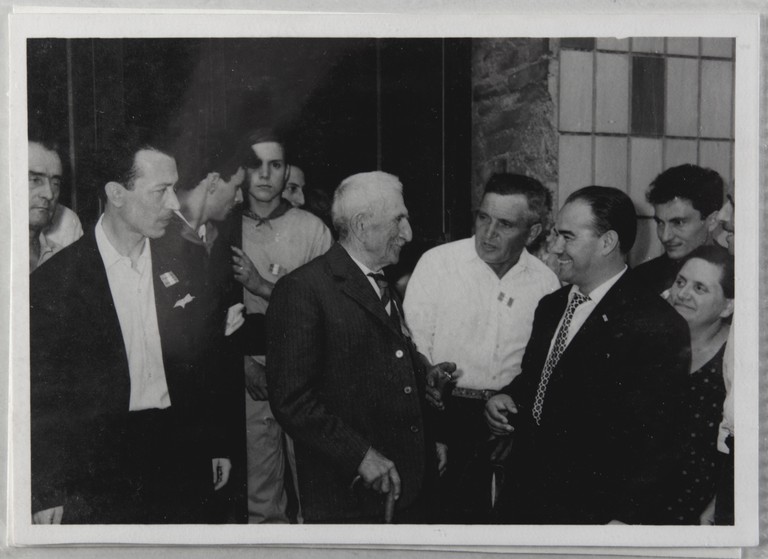 Poggibonsi, 18-19 luglio 1964, XX° anniversario della liberazione e conferimento ad Alcide Cervi della cittadinanza onoraria.